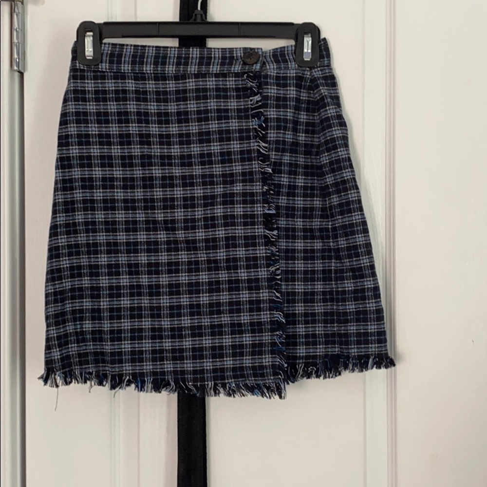 Urban outfitters plaid skirt